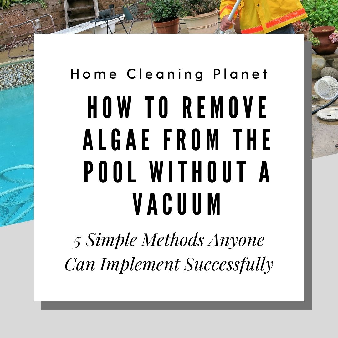 How to Remove Algae From the Pool Without a Vacuum